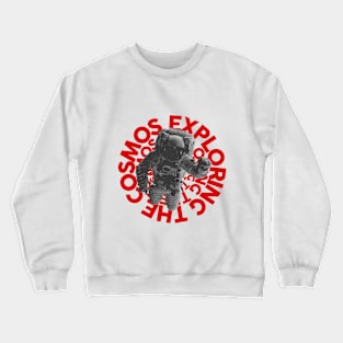 Exploring The Cosmos: Astronaut Streetwear Crewneck Sweatshirt